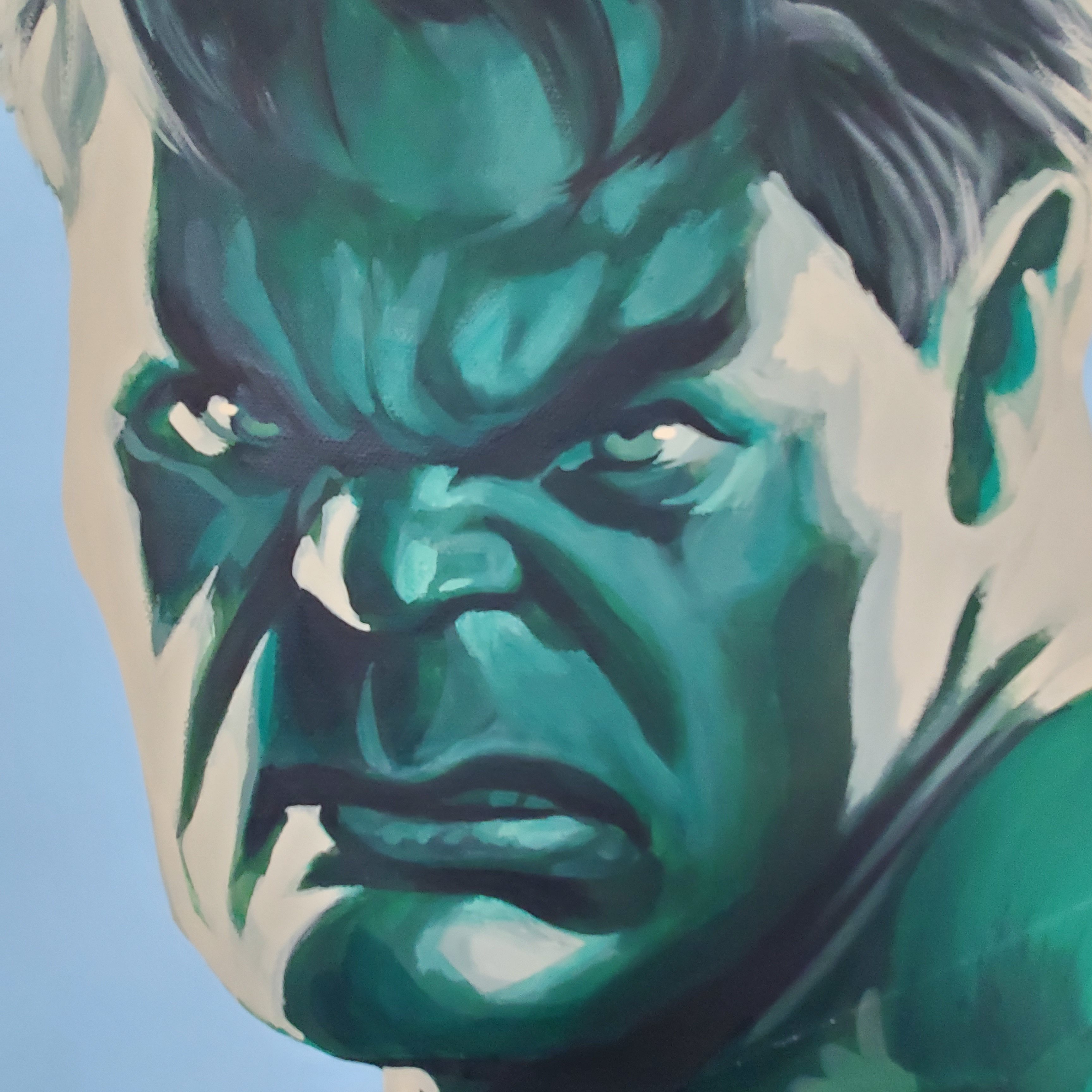 Thermochromic Paint On Cars - Captain America, The Hulk and others 